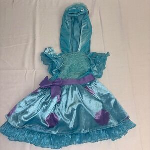 Disney Pixar Monsters Inc Sulley Costume Dress Toddler Girls 12 18 Months